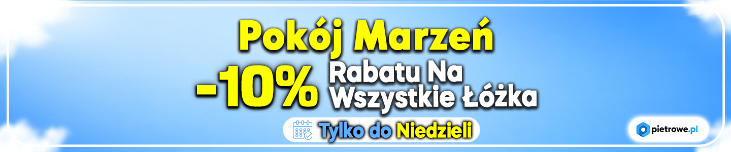 Łóżko piętrowe - nowy mebel w Twoim domu