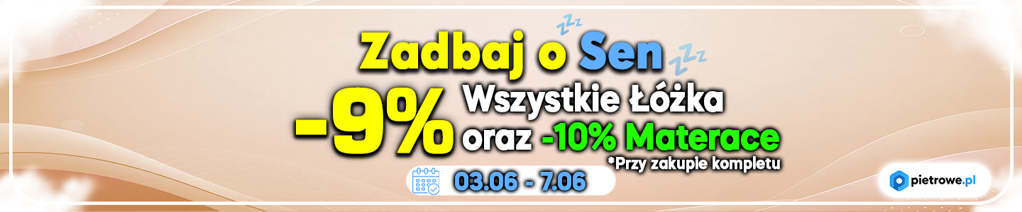 Łóżko piętrowe - nowy mebel w Twoim domu