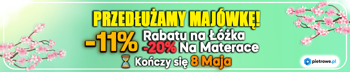 Łóżko piętrowe - nowy mebel w Twoim domu
