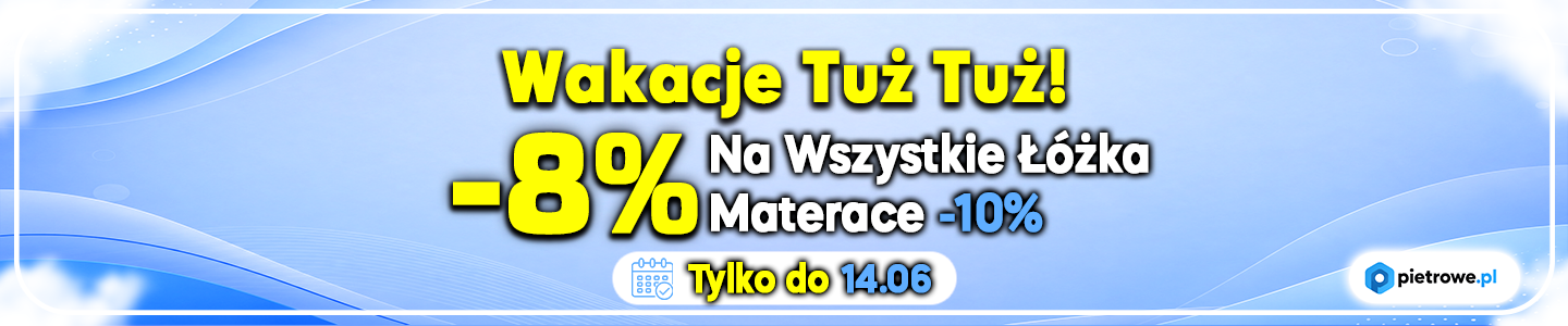 Łóżko piętrowe - nowy mebel w Twoim domu
