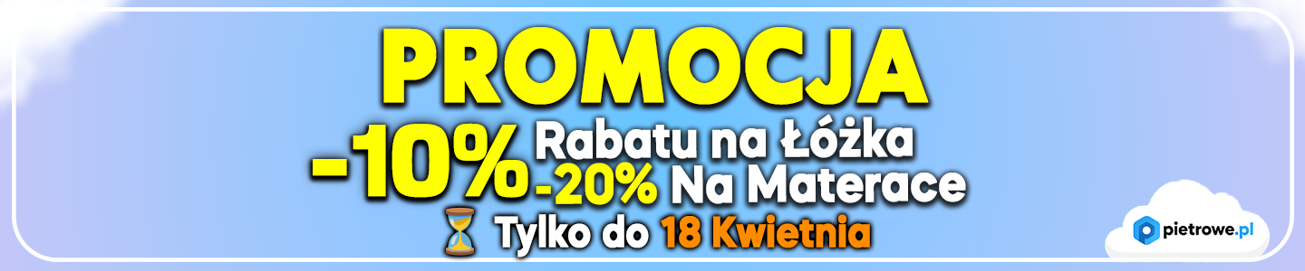Łóżko piętrowe - nowy mebel w Twoim domu