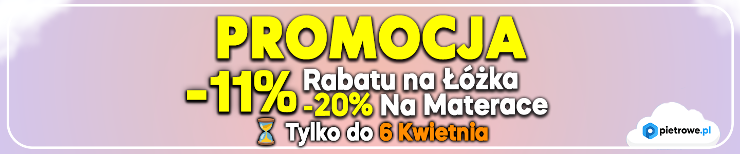 Łóżko piętrowe - nowy mebel w Twoim domu